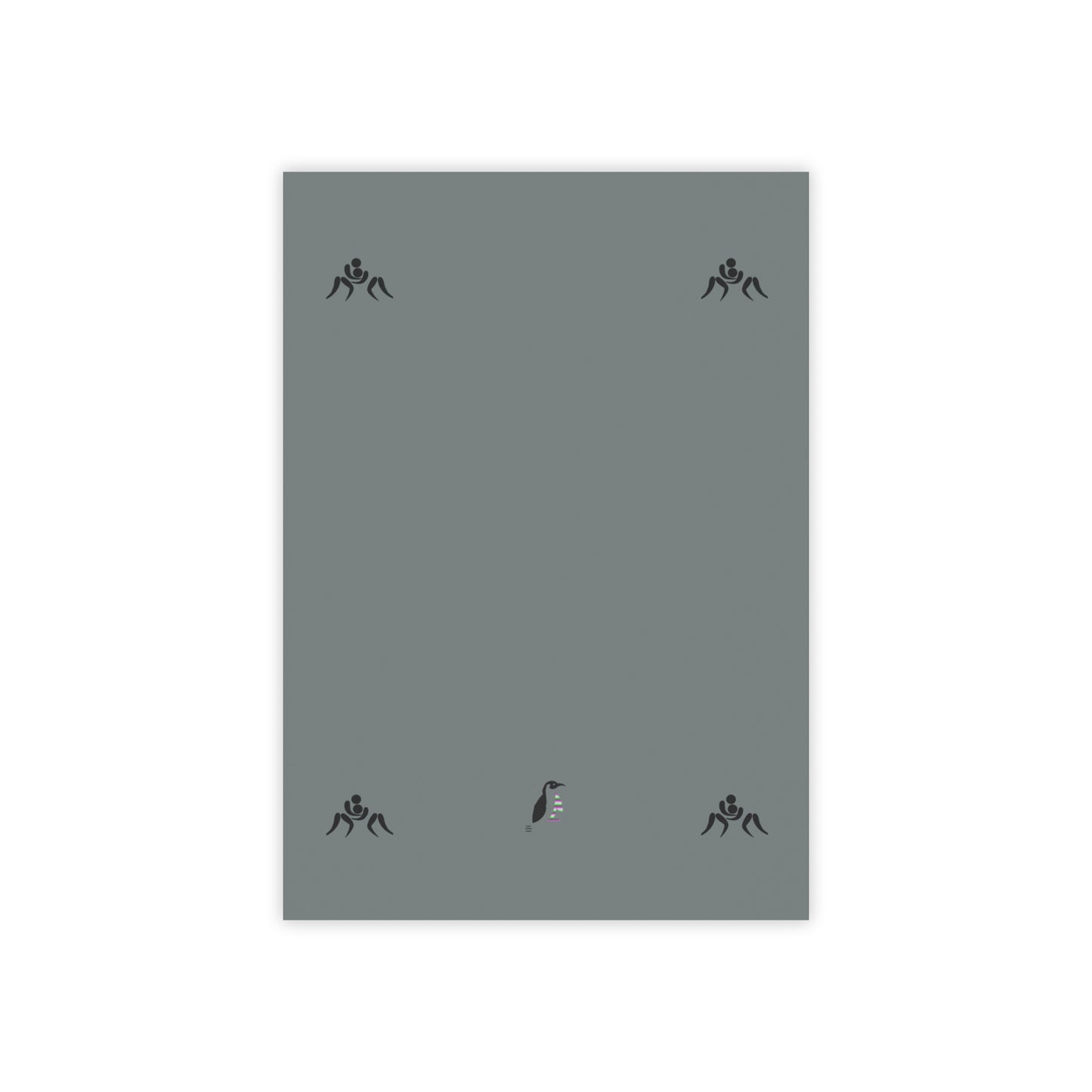 Post-it® Note Pads: Wrestling Dark Grey