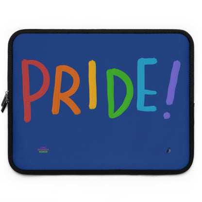 Laptop Sleeve: LGBTQ Pride Dark Blue