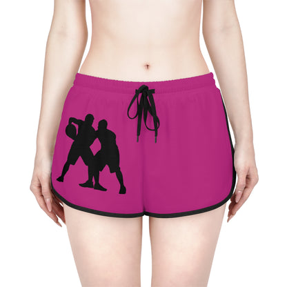 Women's Relaxed Shorts: Basketball Pink