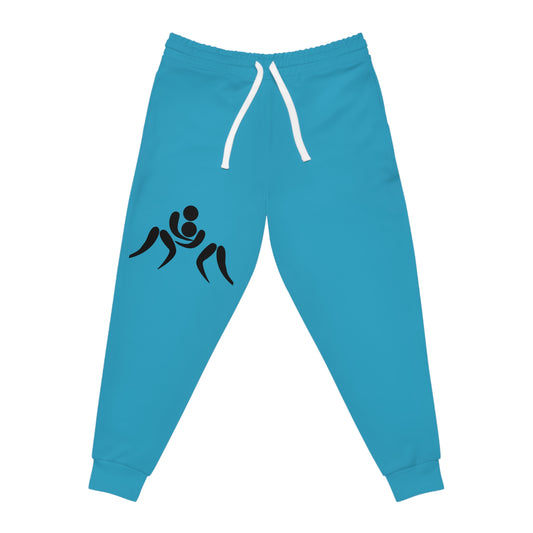 Athletic Joggers: Wrestling Turquoise