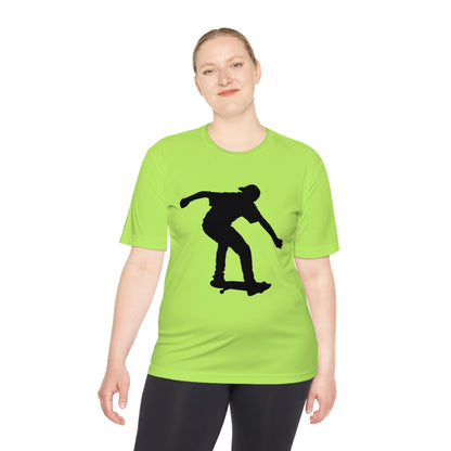 Moisture Wicking Tee: Skateboarding #2