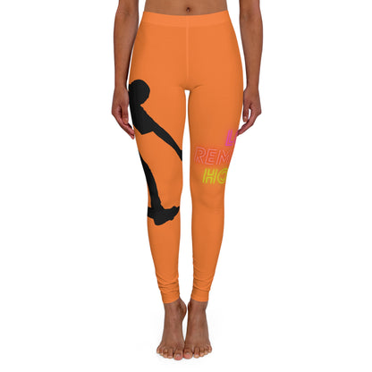 Women's Spandex Leggings: Skateboarding Crusta