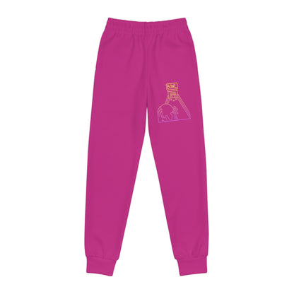 Youth Joggers: Bowling Pink