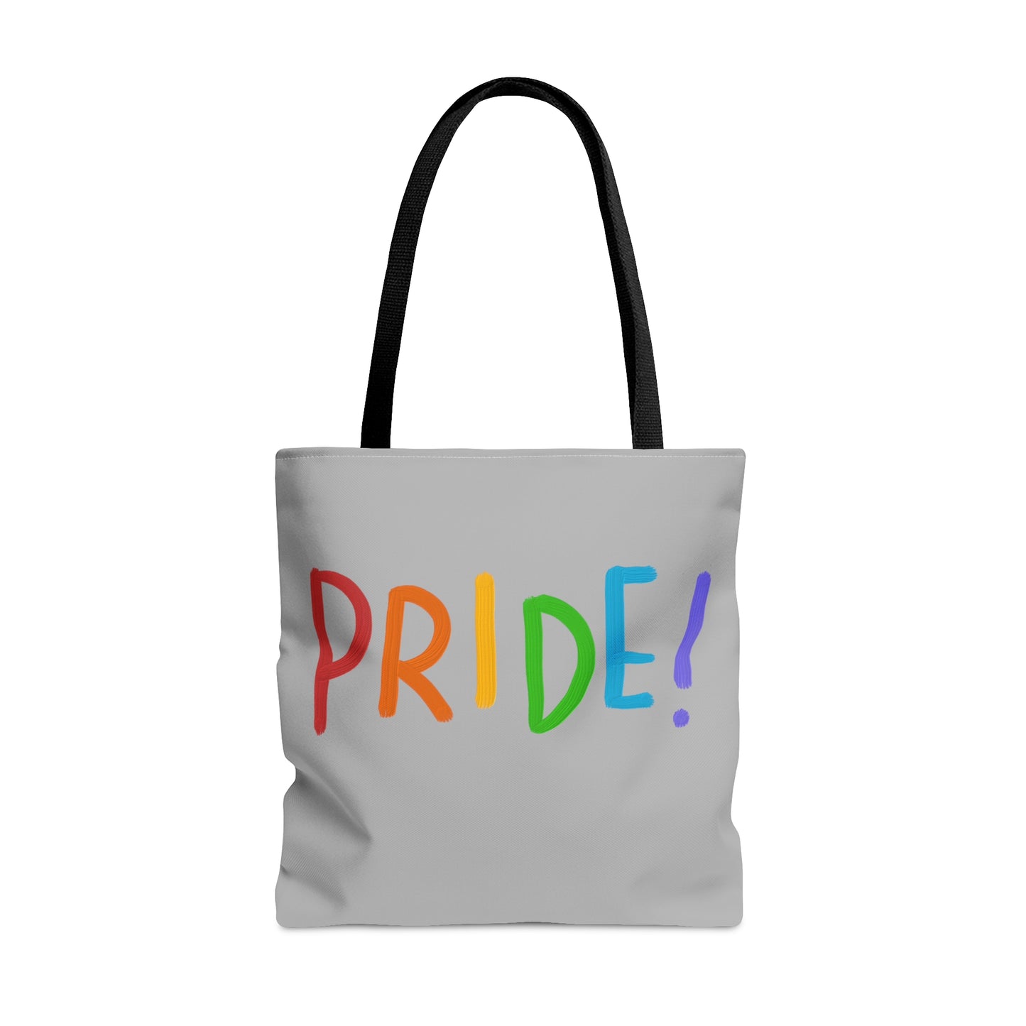 Tote Bag: LGBTQ Pride Lite Grey