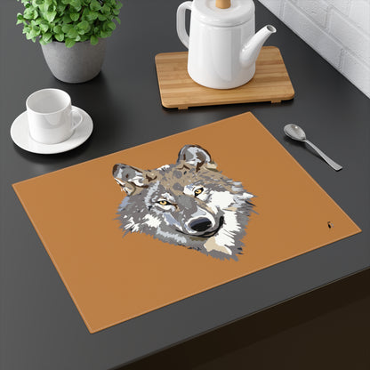 Placemat, 1pc: Wolves Lite Brown