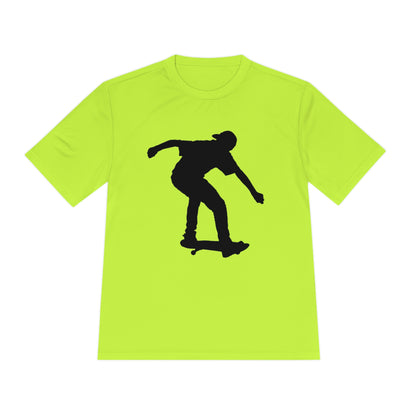 Moisture Wicking Tee: Skateboarding #2