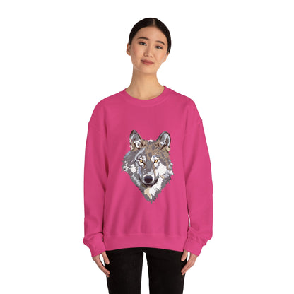 Heavy Blend™ Crewneck Sweatshirt: Wolves #2