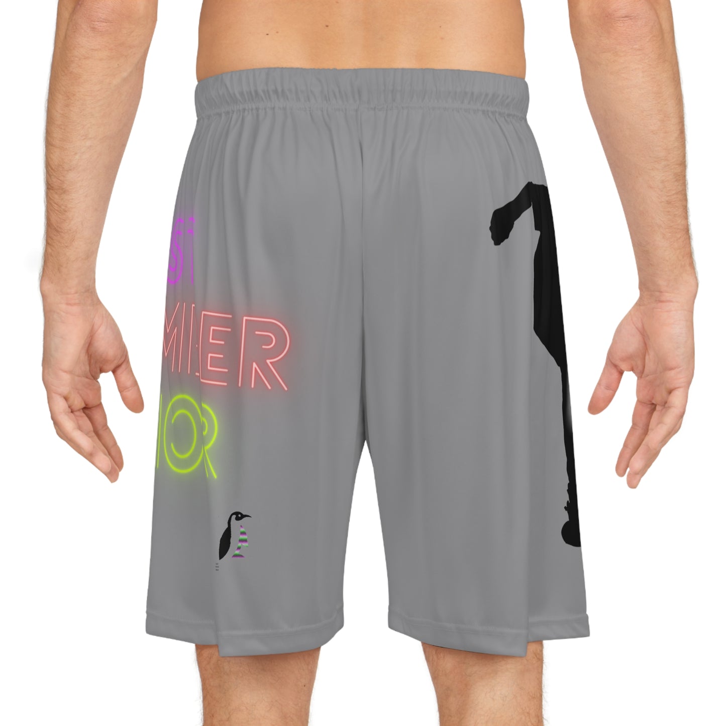 Basketball Shorts: Skateboarding Grey