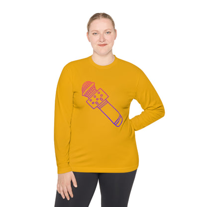 Lightweight Long Sleeve Tee: Music #1