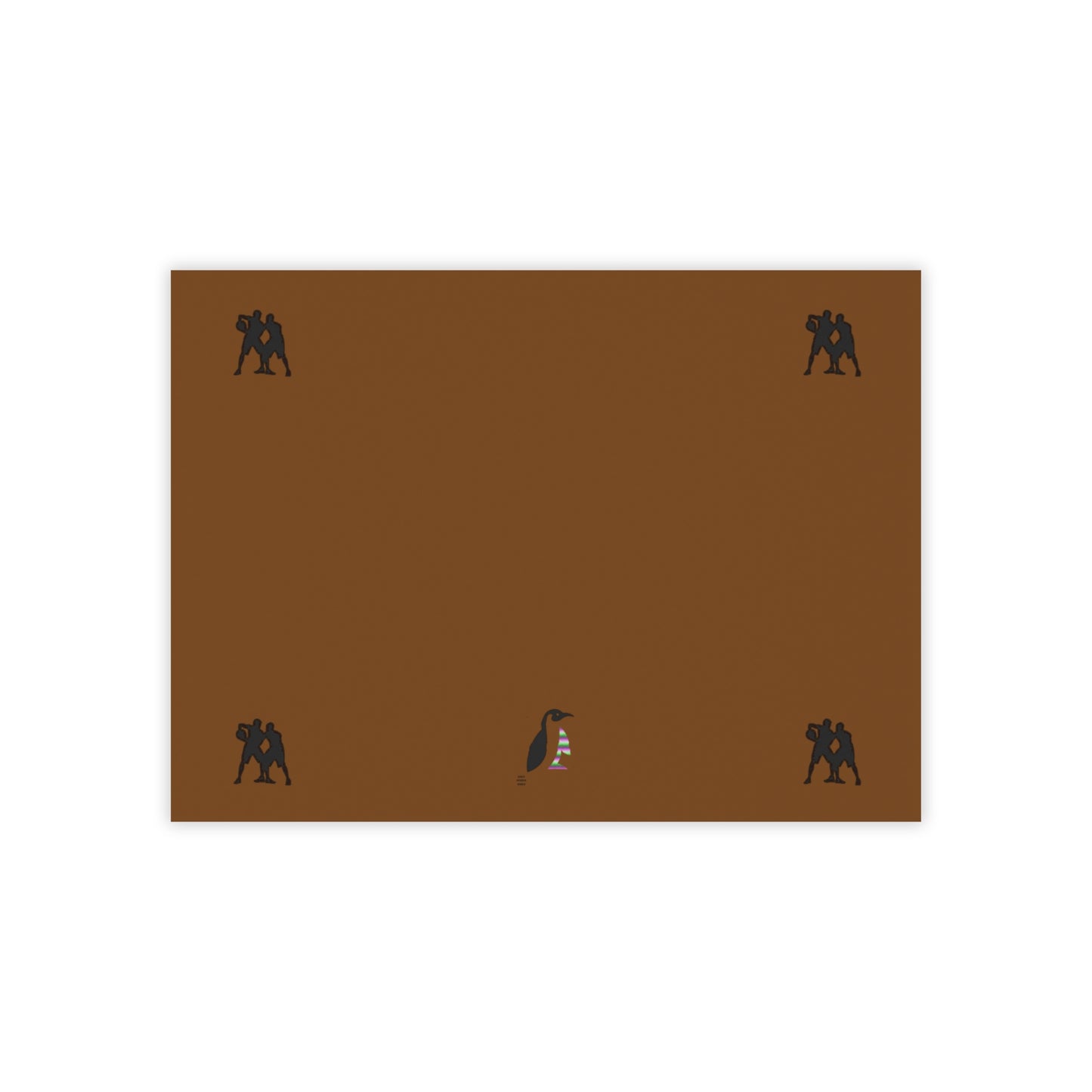 Post-it® Note Pads: Basketball Brown