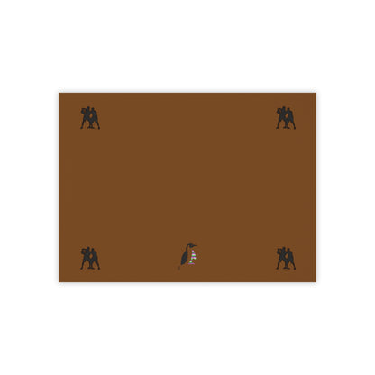 Post-it® Note Pads: Basketball Brown