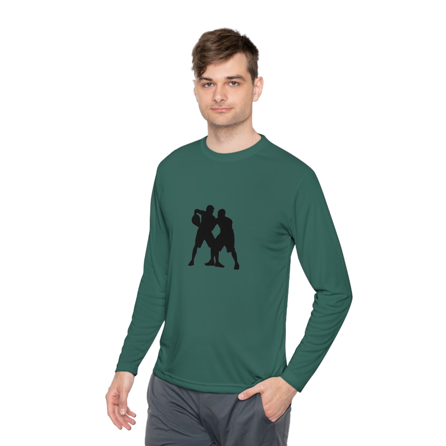 Lightweight Long Sleeve Tee: Basketball #2