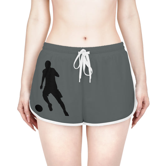 Women's Relaxed Shorts: Soccer Dark Grey