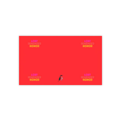 Post-it® Note Pads: Lost Remember Honor Red