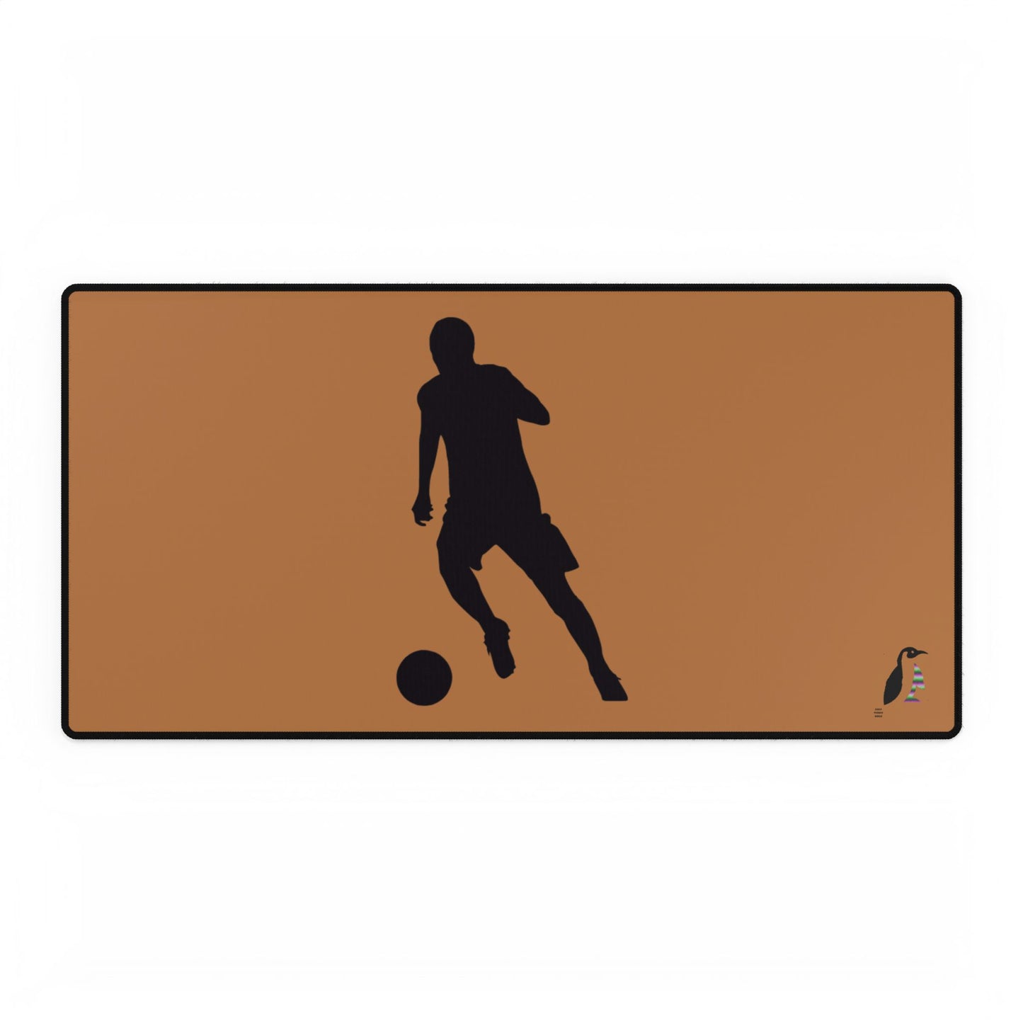 Desk Mats: Soccer Lite Brown