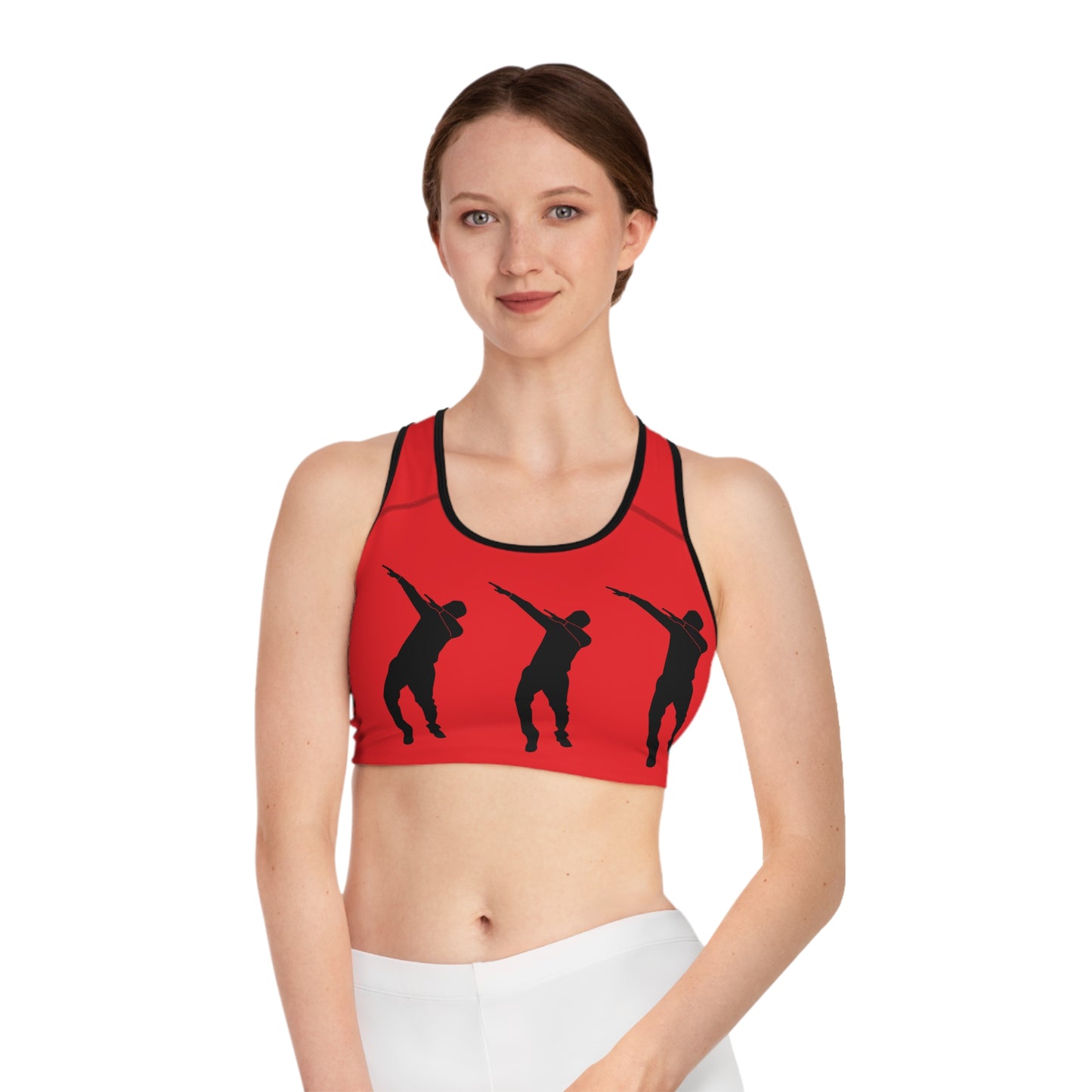 Sports Bra: Dance Red