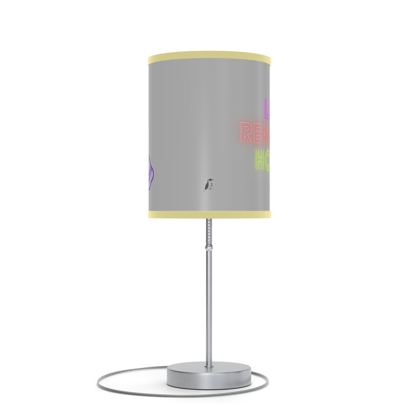 Lamp on a Stand, US|CA plug: Music Lite Grey