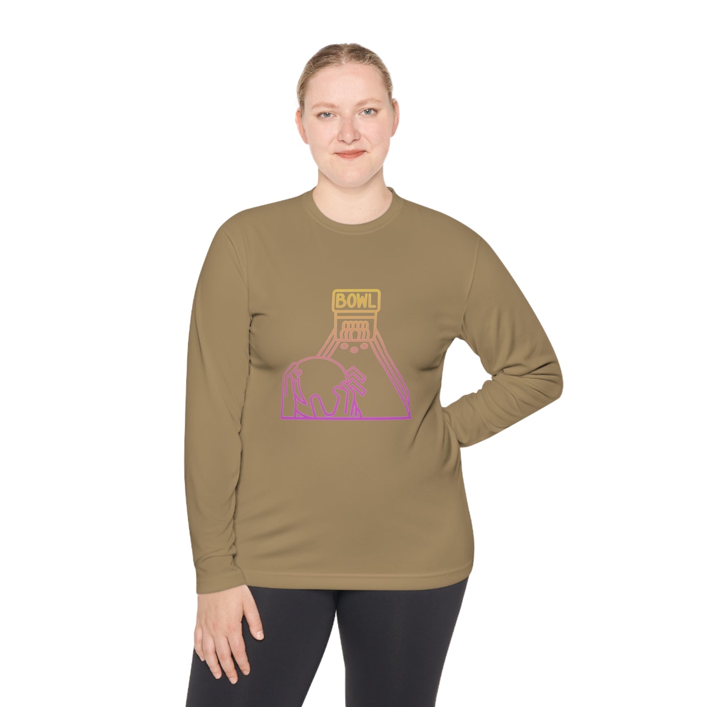 Lightweight Long Sleeve Tee: Bowling #1