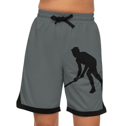 Basketball Rib Shorts: Hockey Dark Grey