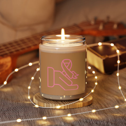 Scented Candle, 9oz: Fight Cancer Lite Brown