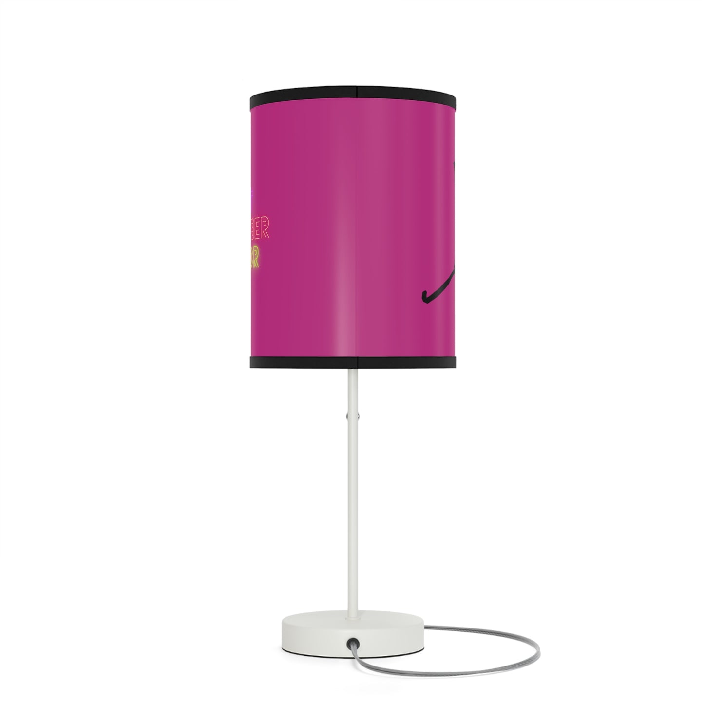 Lamp on a Stand, US|CA plug: Hockey Pink 