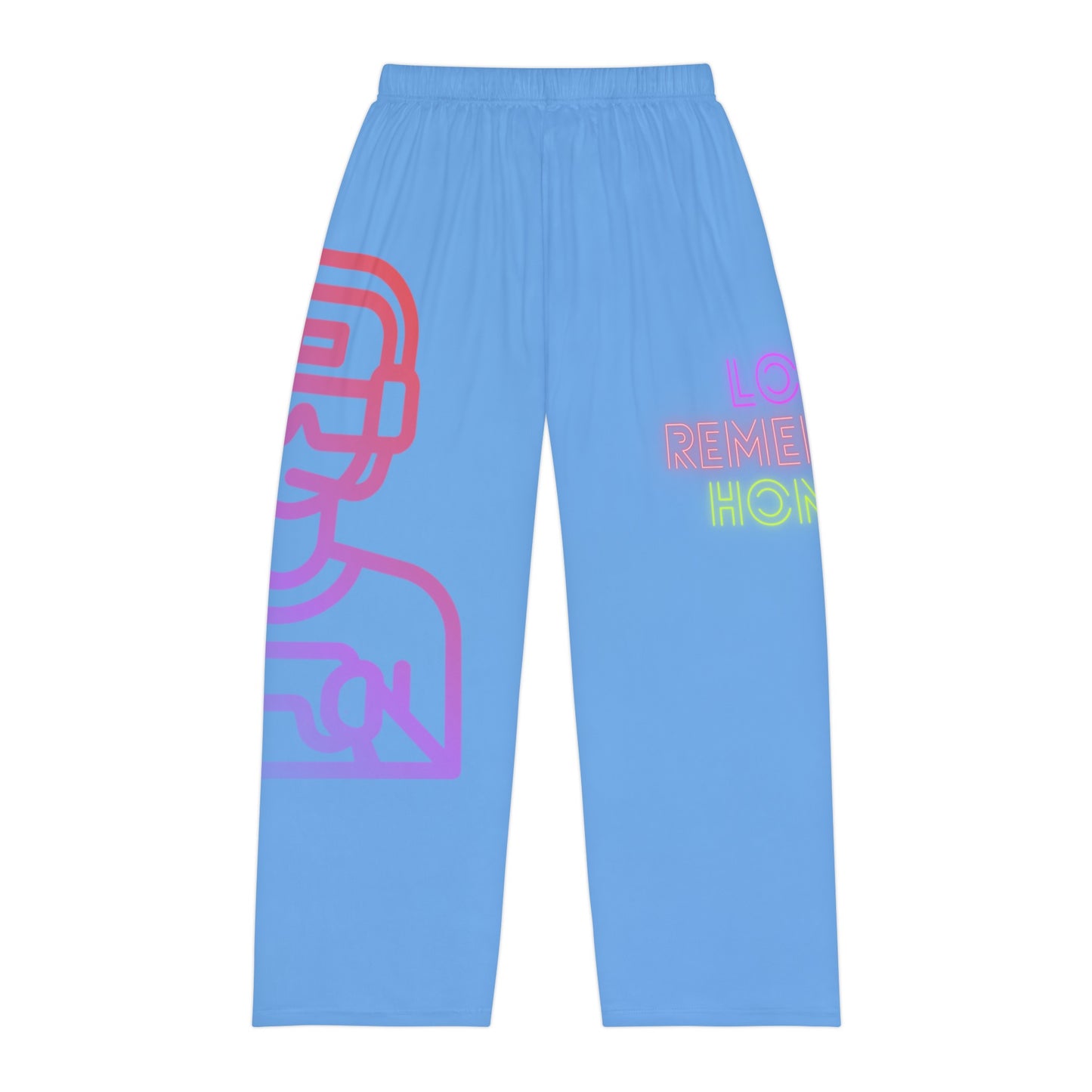 Men's Pajama Pants: Gaming Lite Blue