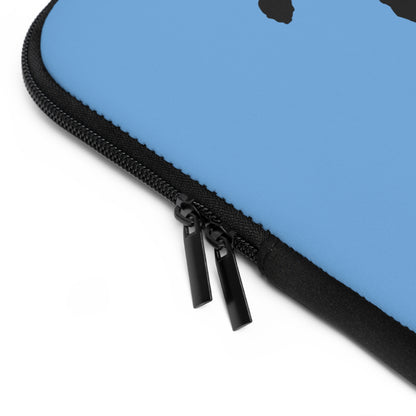 Laptop Sleeve: Skateboarding Lite Blue