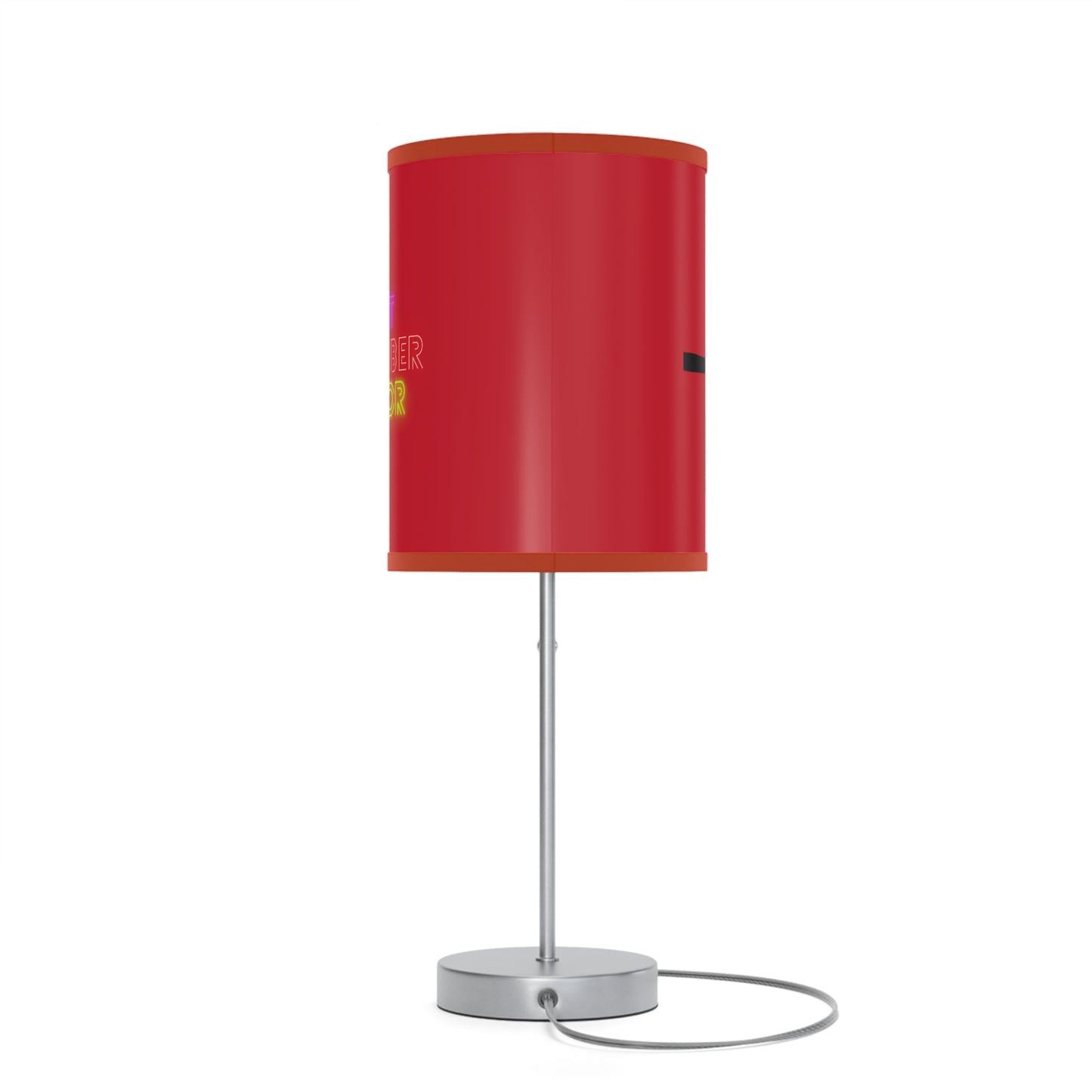 Lamp on a Stand, US|CA plug: Fishing Dark Red