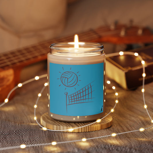Scented Candle, 9oz: Volleyball Turquoise