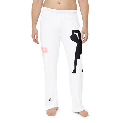 Panlalaking Pajama Pants: Basketball White