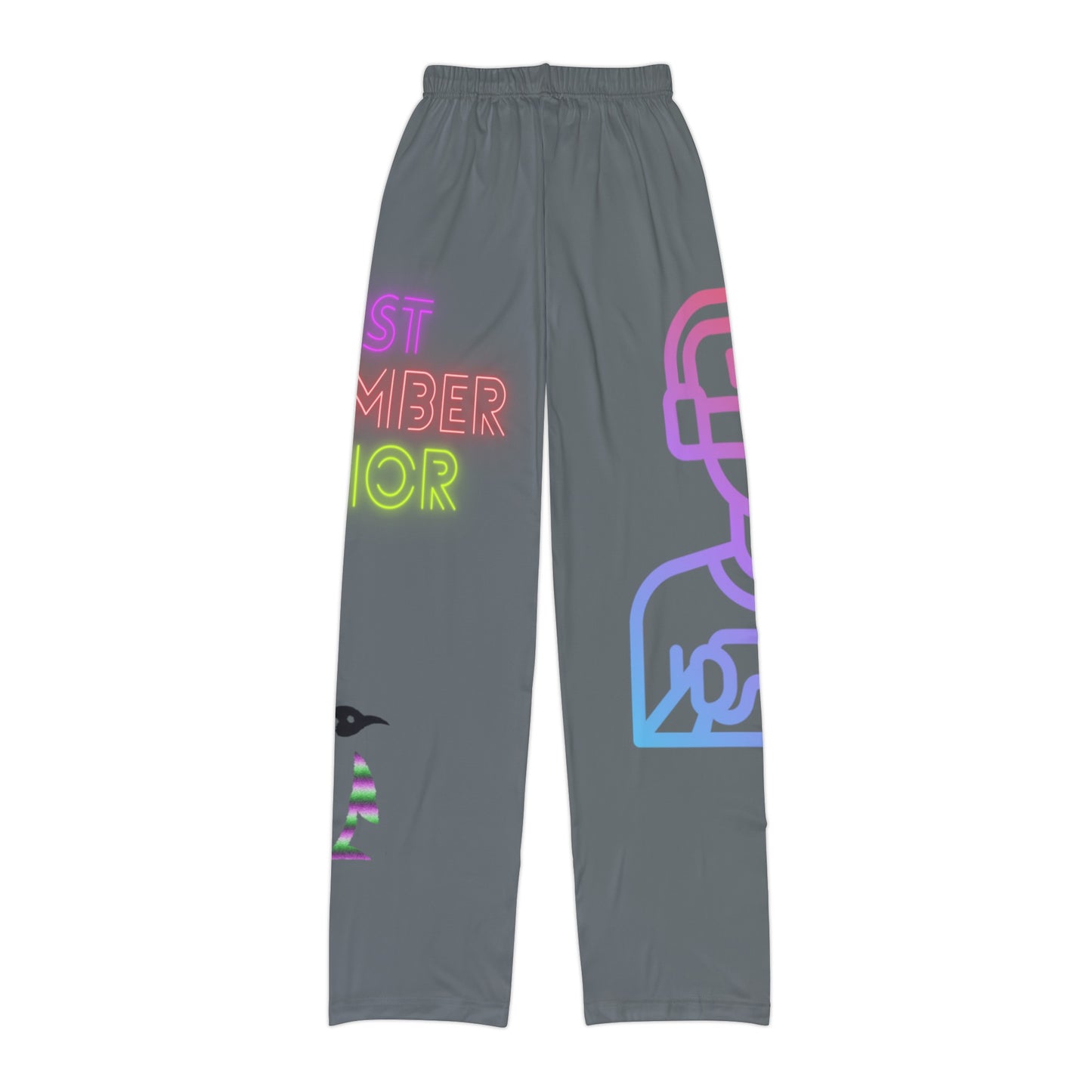 Kids Pajama Pants: Gaming Dark Grey