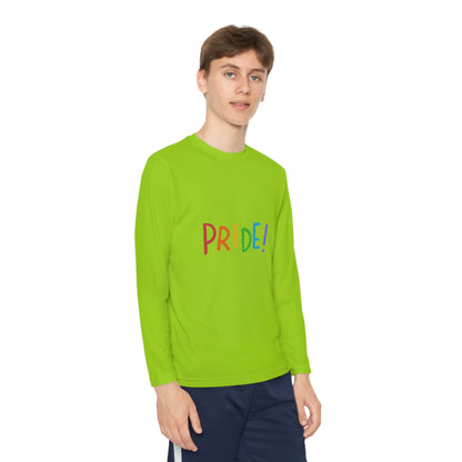 Youth Long Sleeve Competitor Tee: LGBTQ Pride 