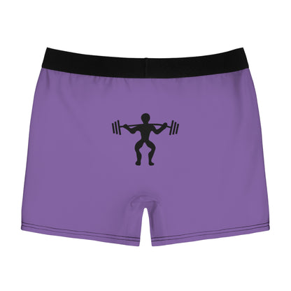 Men's Boxer Briefs: Weightlifting Lite Purple