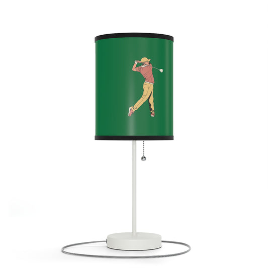 Lamp on a Stand, US|CA plug: Golf Dark Green