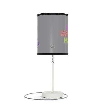 Lamp on a Stand, US|CA plug: Music Grey