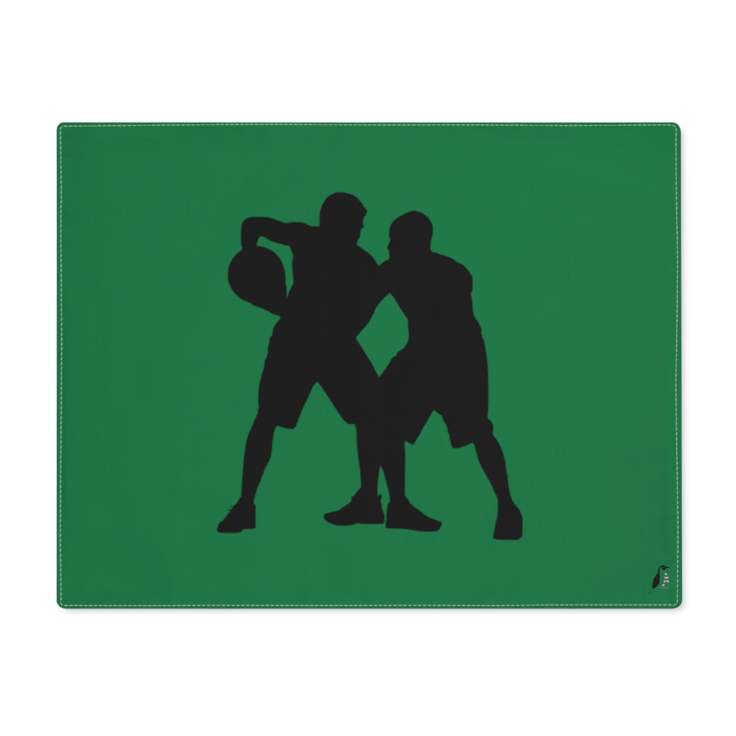 Placemat, 1pc: Basketball Dark Green