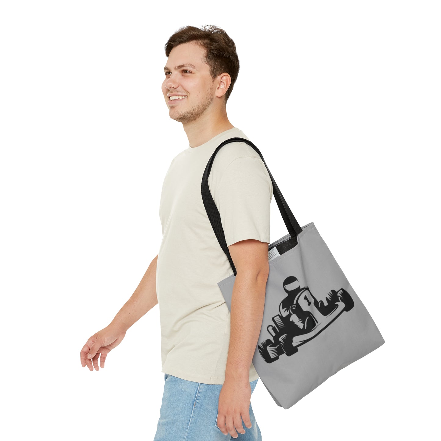 Tote Bag: Racing Lite Grey