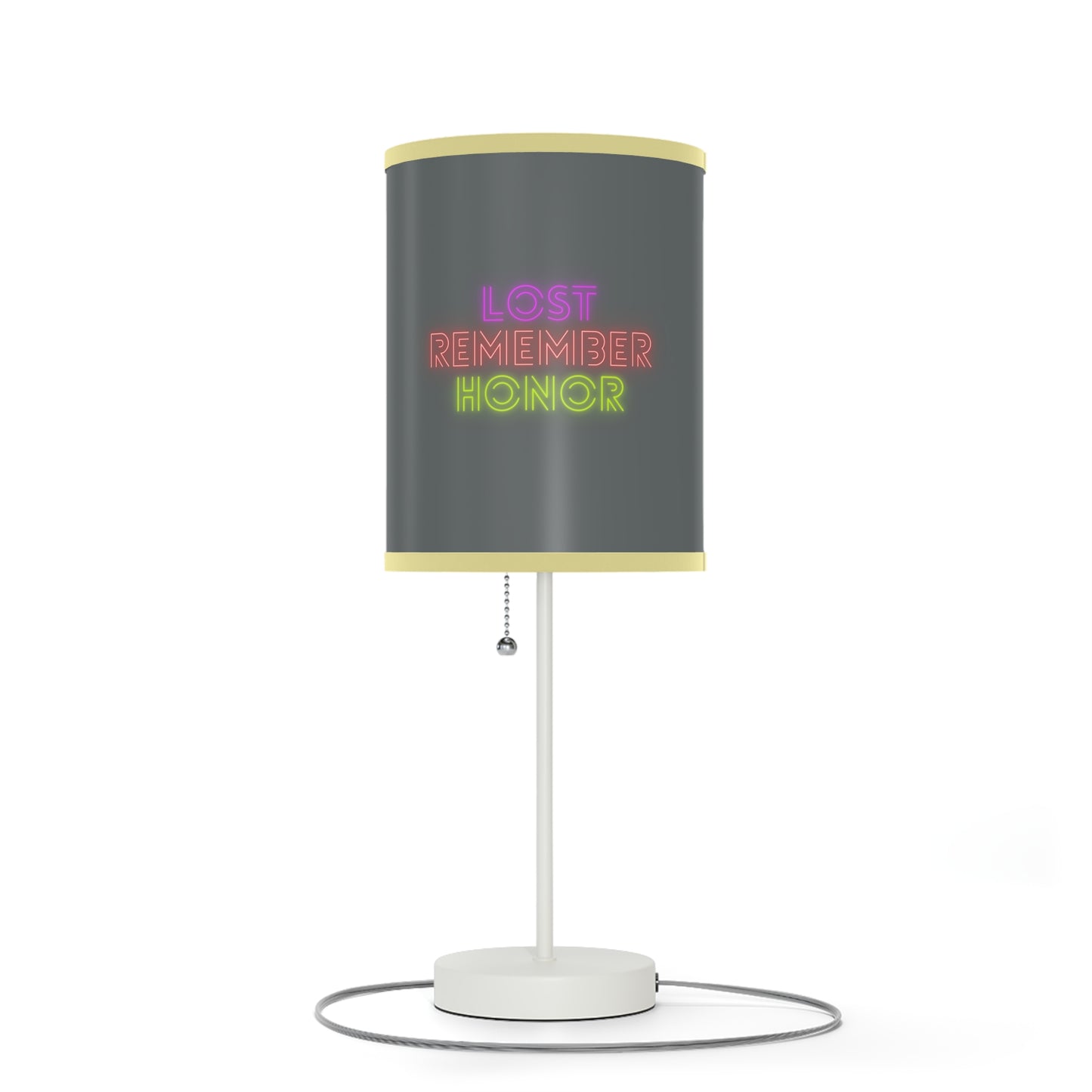 Lamp on a Stand, US|CA plug: Fishing Dark Grey 