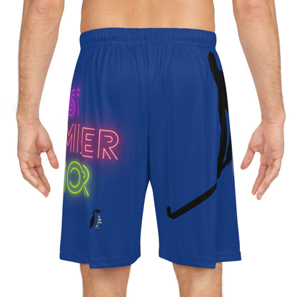 Basketball Shorts: Hockey Dark Blue