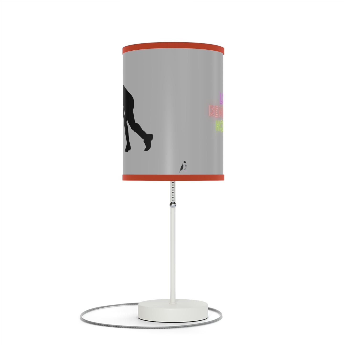 Lamp on a Stand, US|CA plug: Hockey Lite Grey