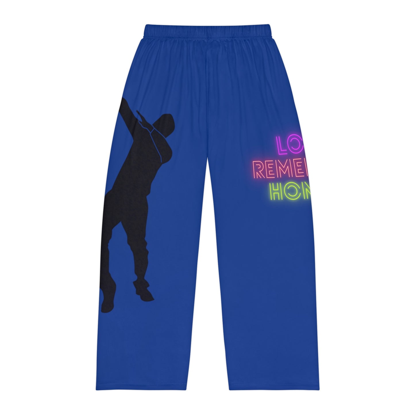 Men's Pajama Pants: Dance Dark Blue