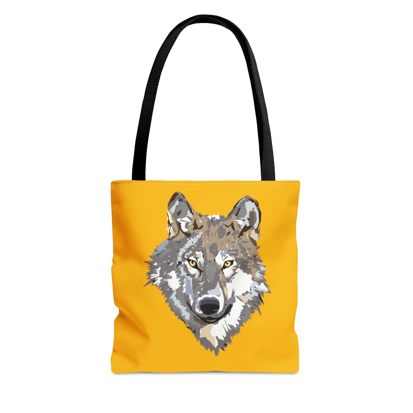 Tote Bag: Wolves Yellow