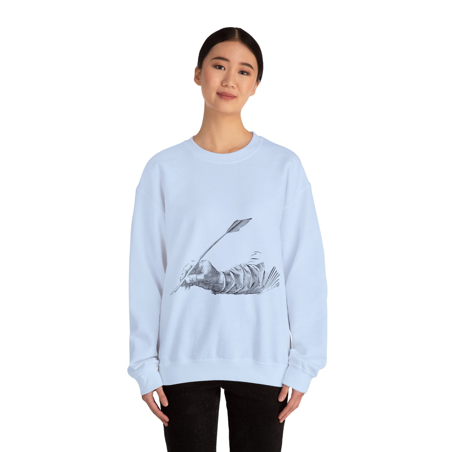 Heavy Blend™ Crewneck Sweatshirt: Writing #2