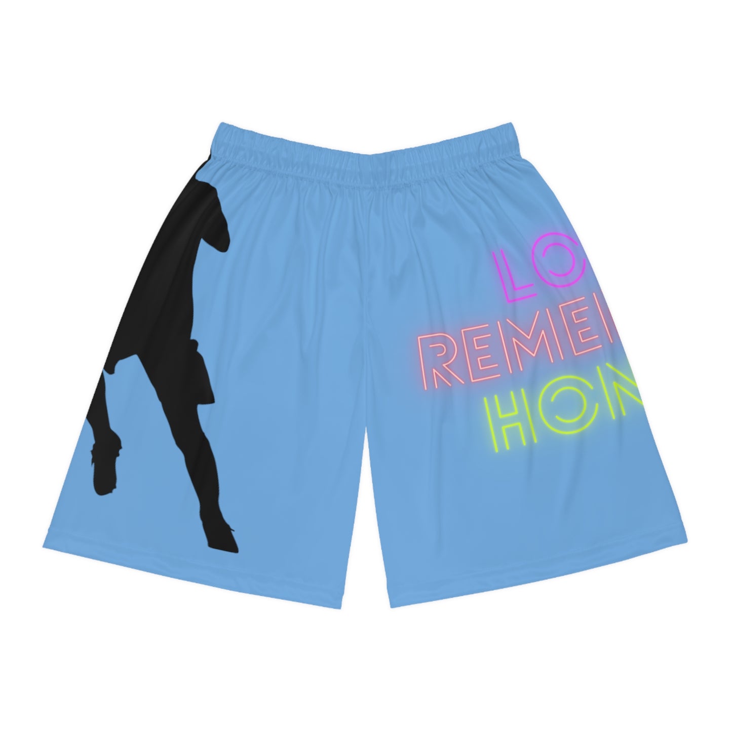 Basketball Shorts: Soccer Lite Blue