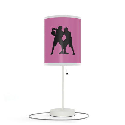 Lamp on a Stand, US|CA plug: Basketball Lite Pink