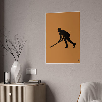 Gloss Posters: Hockey Lite Brown