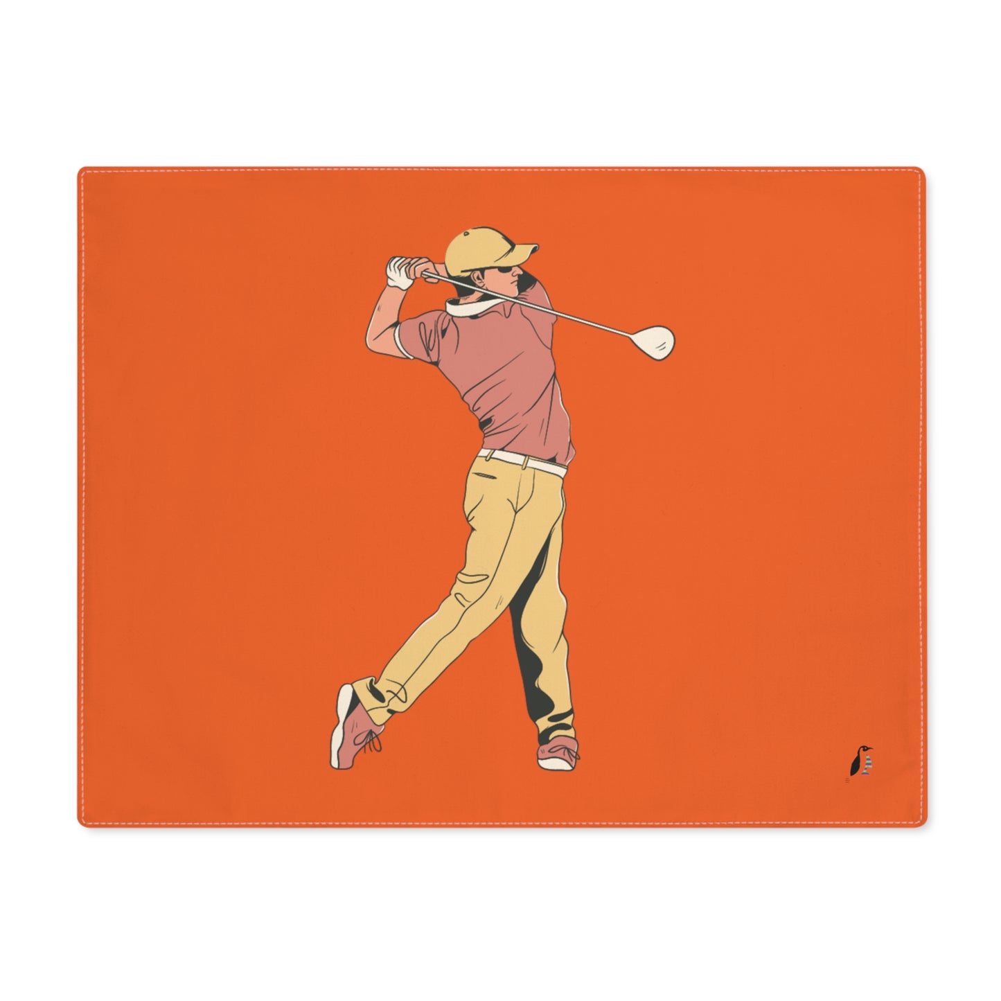 Placemat, 1pc: Golf Orange