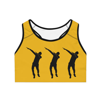 Sports Bra: Dance Yellow