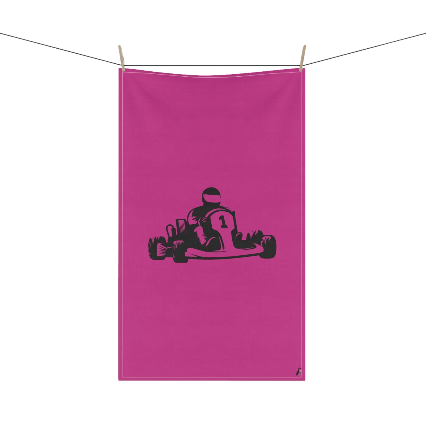 Kitchen Towel: Racing Pink