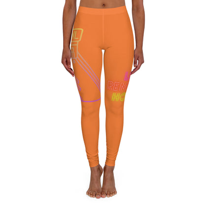 Women's Spandex Leggings: Bowling Crusta